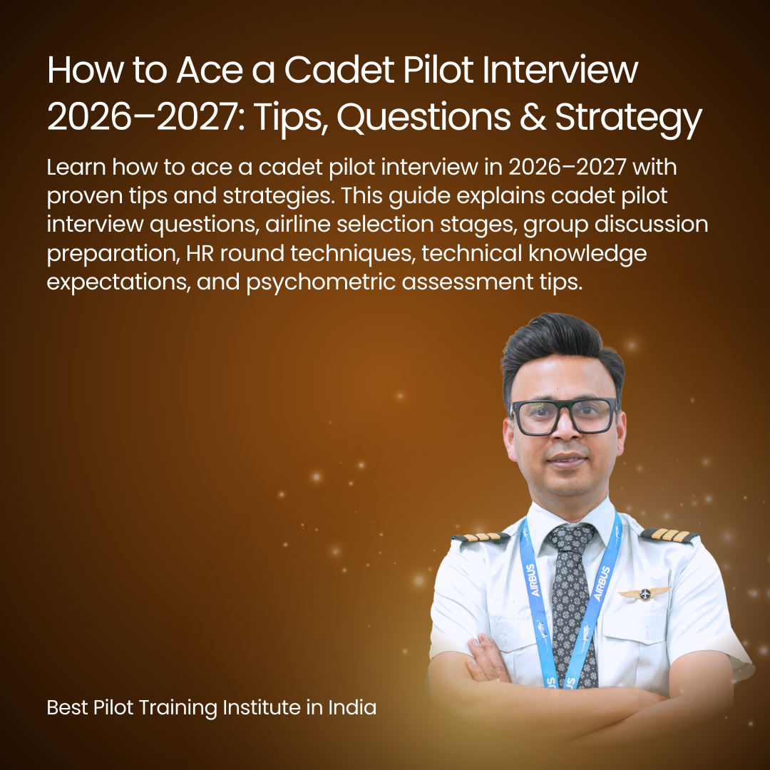 How to Ace a Cadet Pilot Interview 2026–2027: Tips, Questions & Strategy